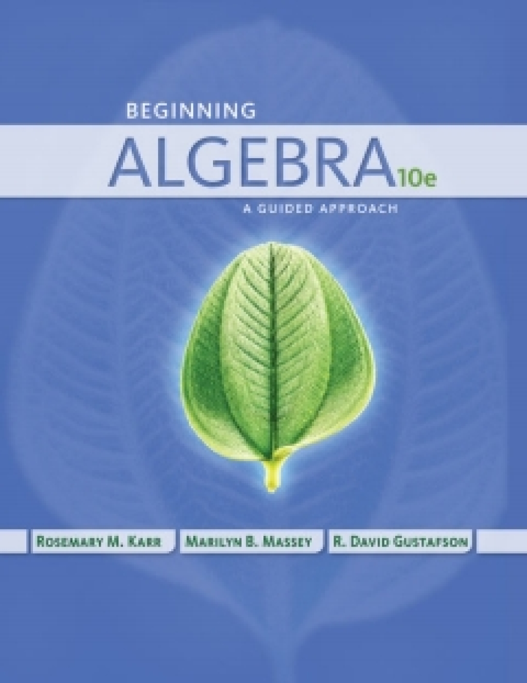 WebAssign for Karr/Massey/Gustafson's Beginning Algebra: A Guided Approach, 10th Edition [Instant Access], Single-Term 10th Edition â€“ PDF/EPUB Version Downloadable
